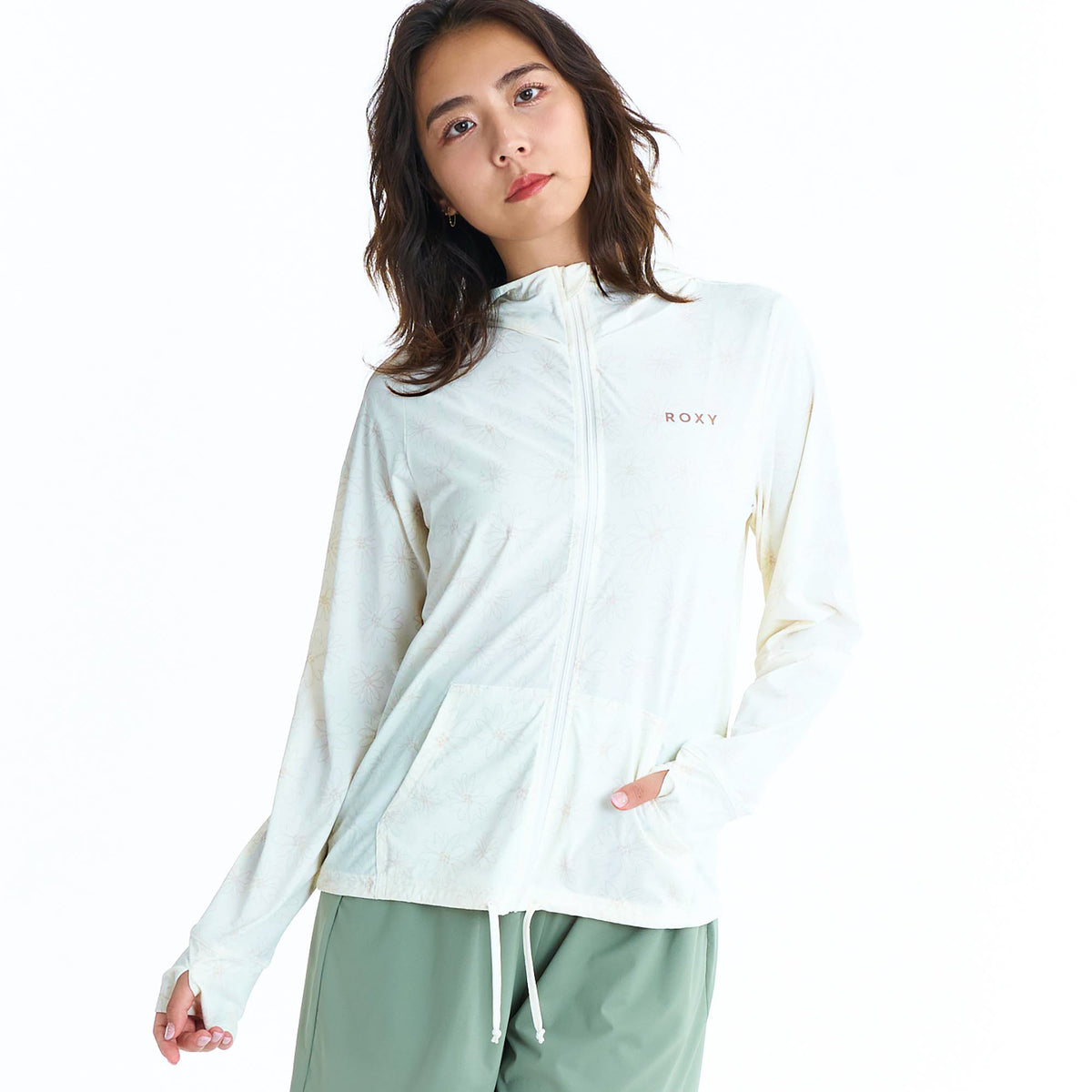 OUTLET】ROXY AUROLA ジップラッシュフーディ【2026年春夏モデル】