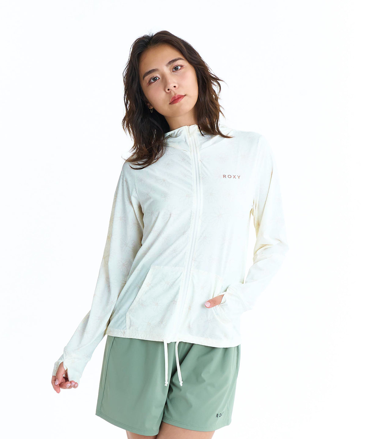 OUTLET】ROXY AUROLA ジップラッシュフーディ【2026年春夏モデル】