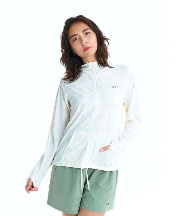 ROXY AUROLA ジップラッシュフーディ【2026年春夏モデル】