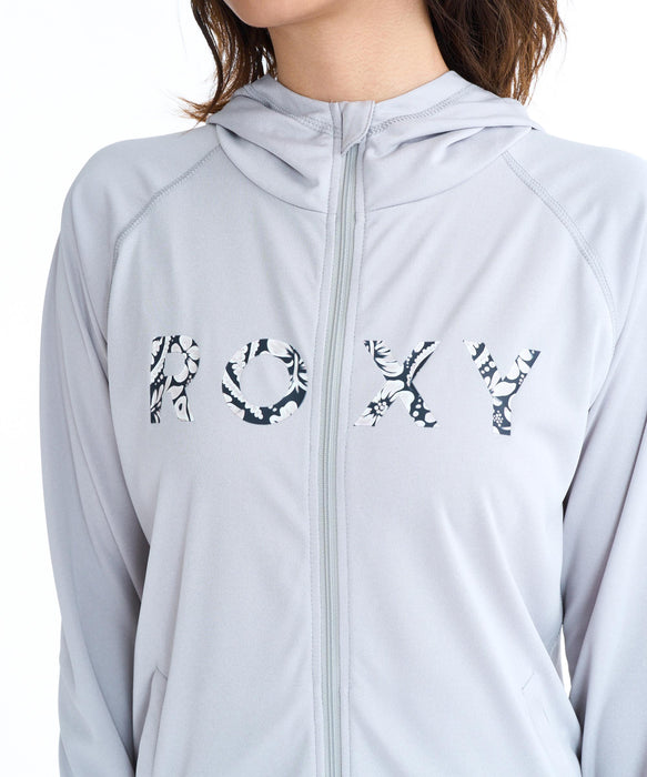 ROXY HORIZON HOODIE ボタニカルロゴ ジップラッシュフーディ【2026年