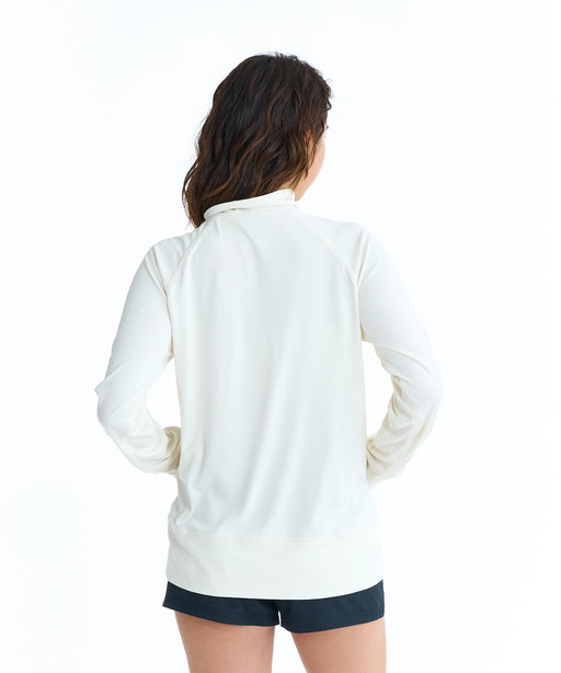 ROXY ウィメンズ HORIZON STAND ジップラッシュガード 【2026年春夏モデル】 OWT / L