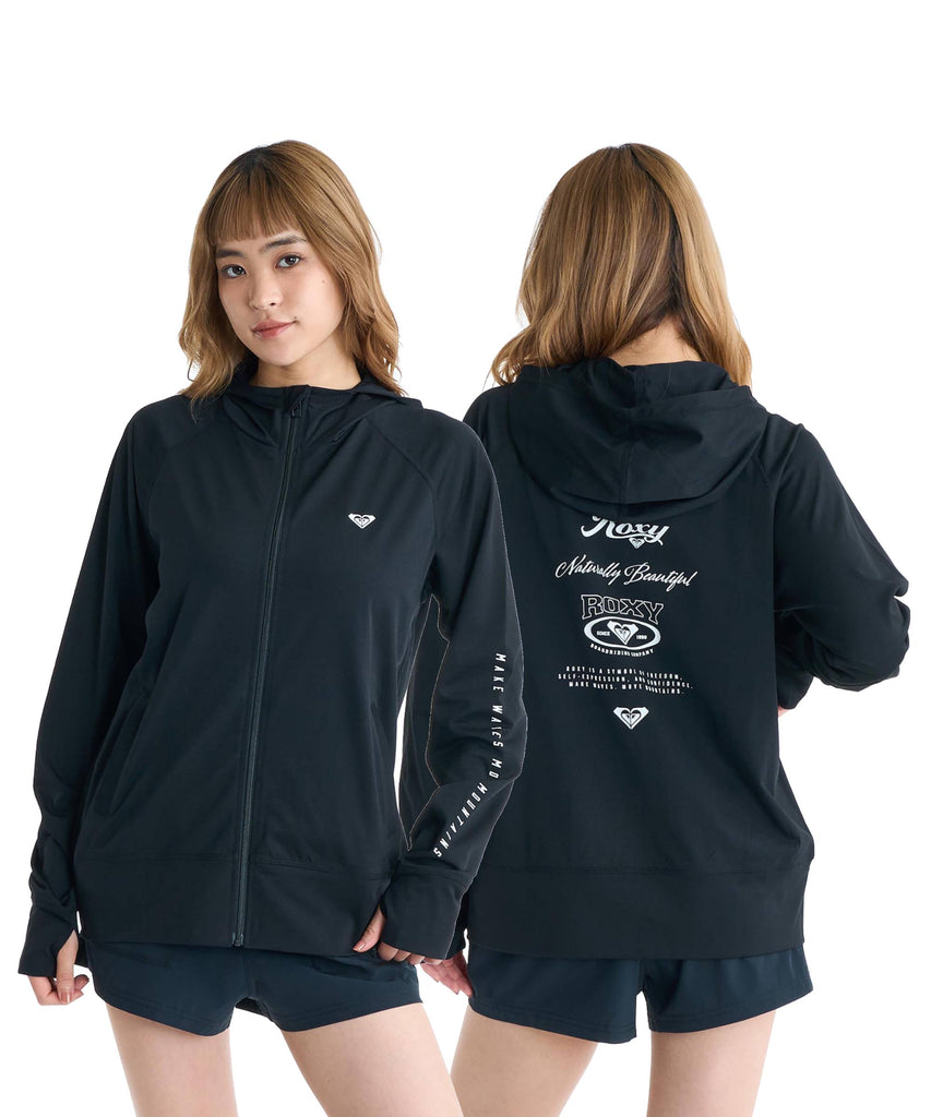 ROXY HISTORICAL LOGO HOODIE ジップラッシュフーディ【2026年春夏モデル】