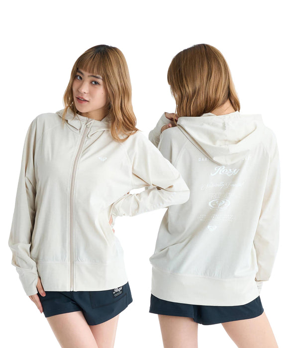 ROXY HISTORICAL LOGO HOODIE ジップラッシュフーディ【2026年春夏モデル】