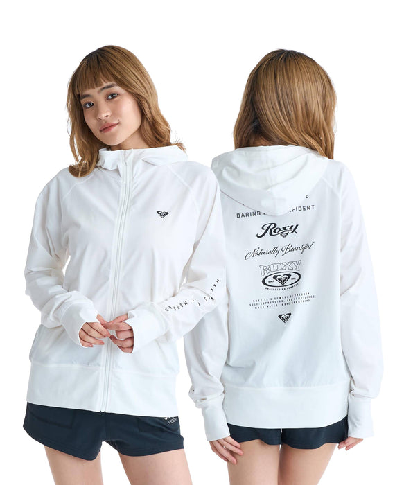 ROXY HISTORICAL LOGO HOODIE ジップラッシュフーディ【2026年春夏モデル】