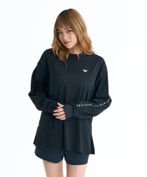 ROXY HISTORICAL LOGO L/S バックプリント 長袖ラッシュガード【2026年