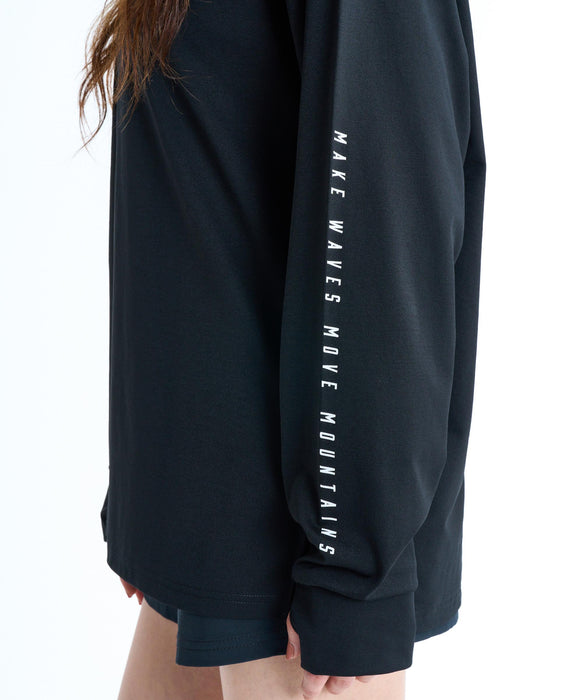 ROXY HISTORICAL LOGO L/S バックプリント 長袖ラッシュガード【2026年