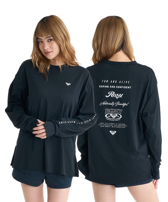ROXY HISTORICAL LOGO L/S バックプリント 長袖ラッシュガード【2026年春夏モデル】