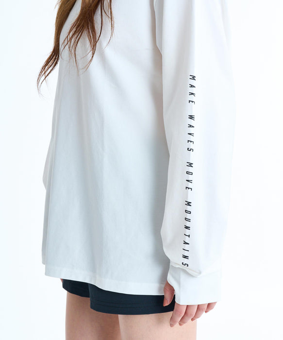 ROXY HISTORICAL LOGO L/S バックプリント 長袖ラッシュガード【2026年