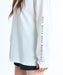 ROXY ウィメンズ HISTORICAL LOGO L/S 長袖ラッシュガード 【2026年春夏モデル】 WHT / L