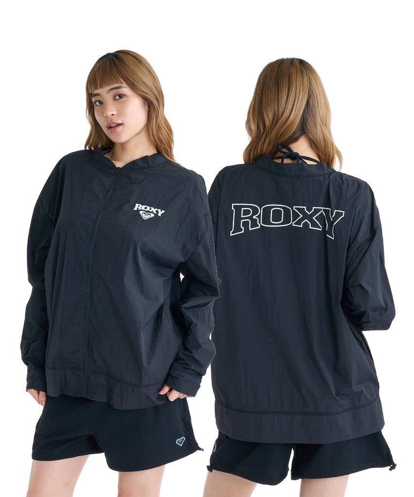 ROXY SALTY SQUAD JACKET オーバーサイズジップアップラッシュガード