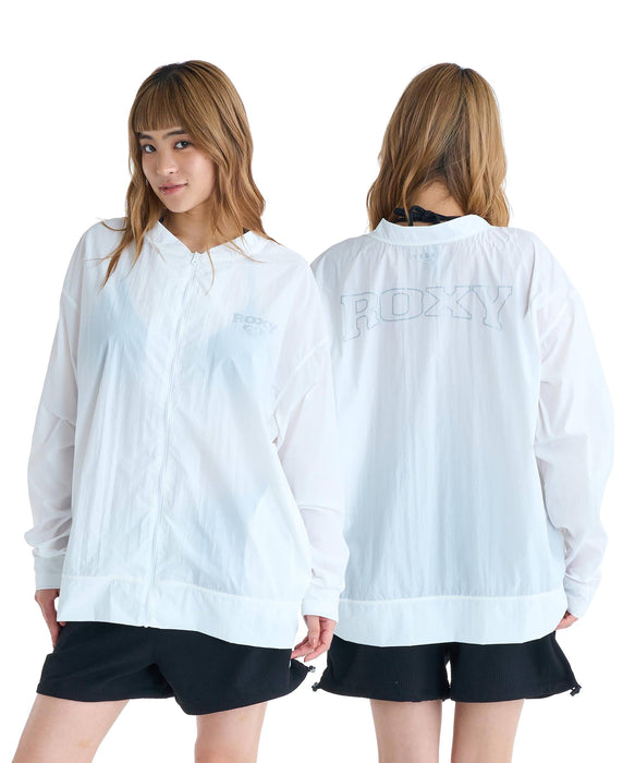 ROXY SALTY SQUAD JACKET オーバーサイズジップアップラッシュガード【2026年春夏モデル】