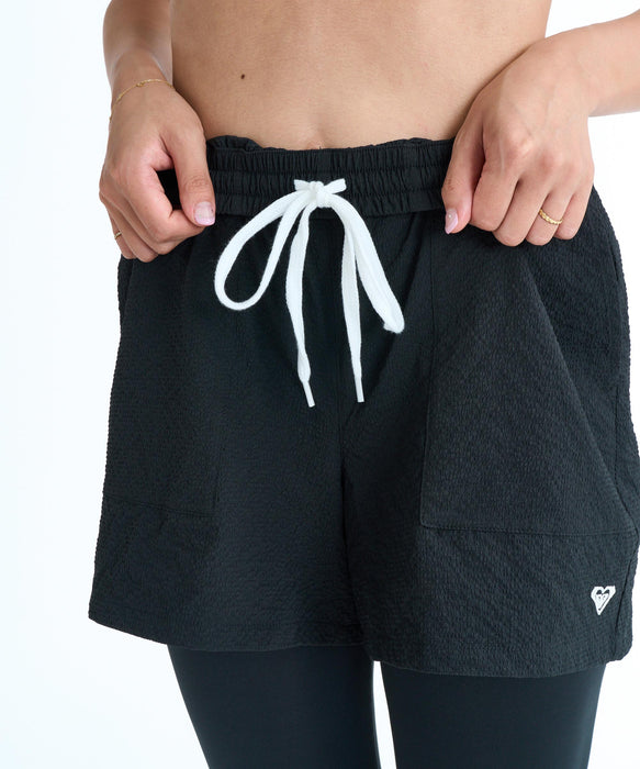 ROXY ウィメンズ DARING DISCOVERIES ラッシュレギンス 【2026年春夏モデル】 BLK / L
