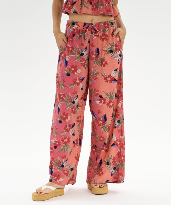 ROXY HIBISCUS TIDE PANTS ラッシュガード パンツ /UVカット/EASY DRY 【2026年夏モデル】