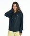 ROXY ウィメンズ DRYWELL HOODIE ジップラッシュガード 【2026年夏モデル】 BLK / L