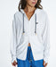 ROXY ウィメンズ DRYWELL HOODIE ジップラッシュガード 【2026年夏モデル】 WHT / L