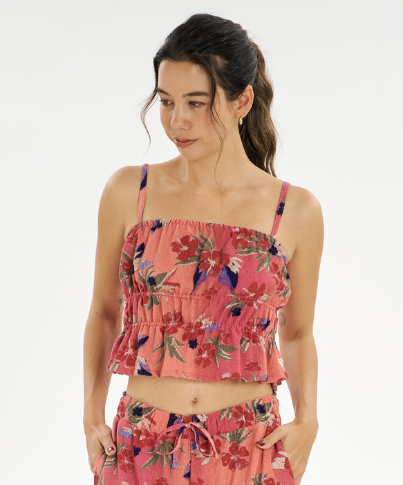 ROXY HIBISCUS TIDE CAMI ラッシュガード キャミ /UVカット/EASY DRY