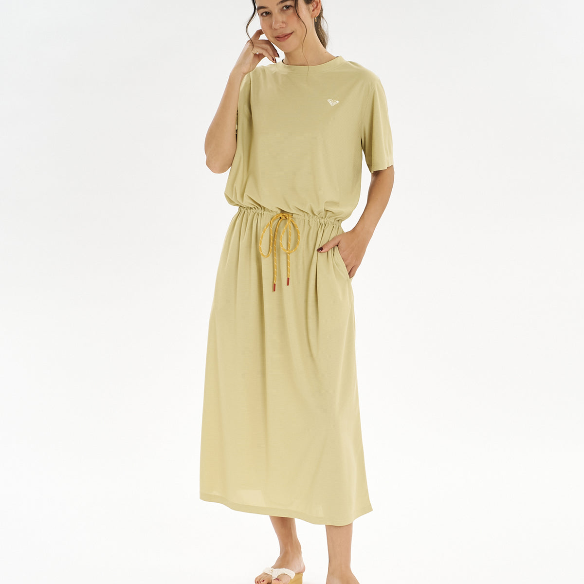 ROXY DRYWELL DRESS ラッシュガード ワンピース /UVカット/EASY DRY