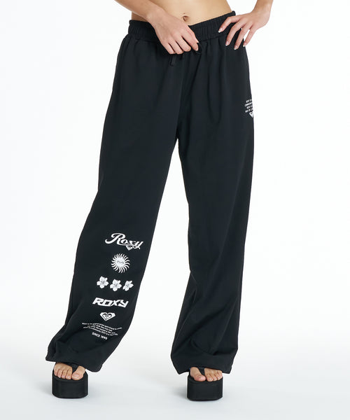 ROXY HISTORICAL LOGO LINE PANTS ラッシュパンツ /UVカット/EASY DRY