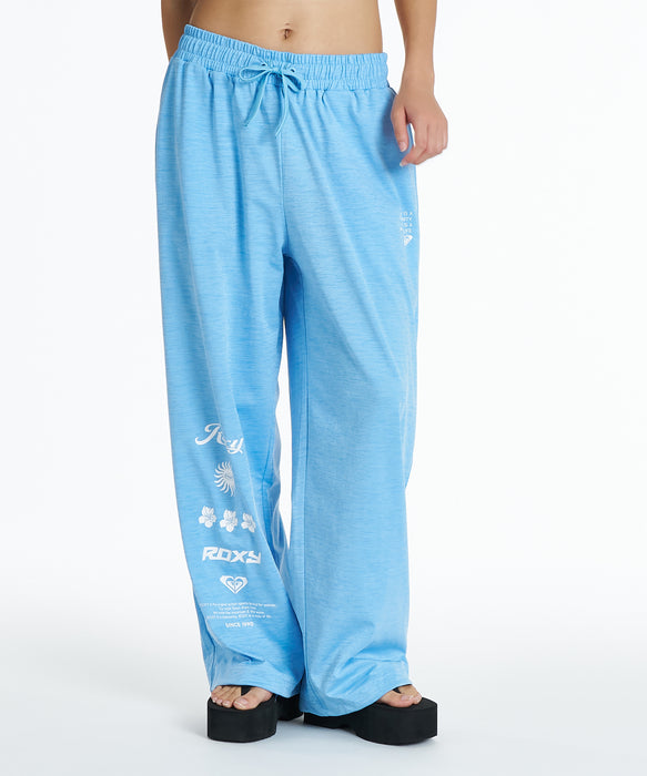 ROXY ウィメンズ HISTORICAL LOGO LINE PANTS ラッシュレギンス 【2026年夏モデル】 LBL / L
