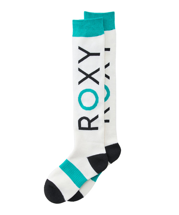 ROXY ウィメンズ MISTY SOCKS スノーソックス クッション性【25-26SNOWモデル】 WCF0 / F