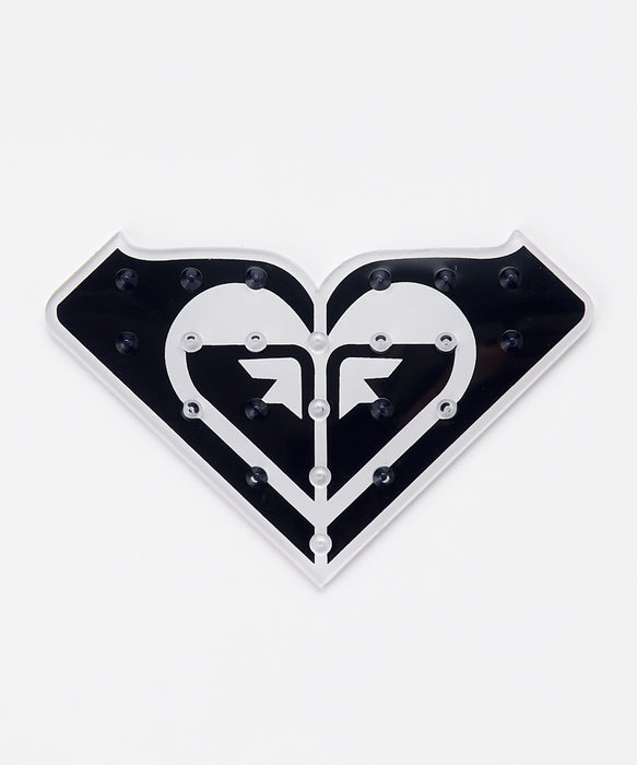 ROXY ウィメンズ ROXY HEART DECK PADS デッキパッド 滑り止め 【25-26SNOWモデル】 BLK / F