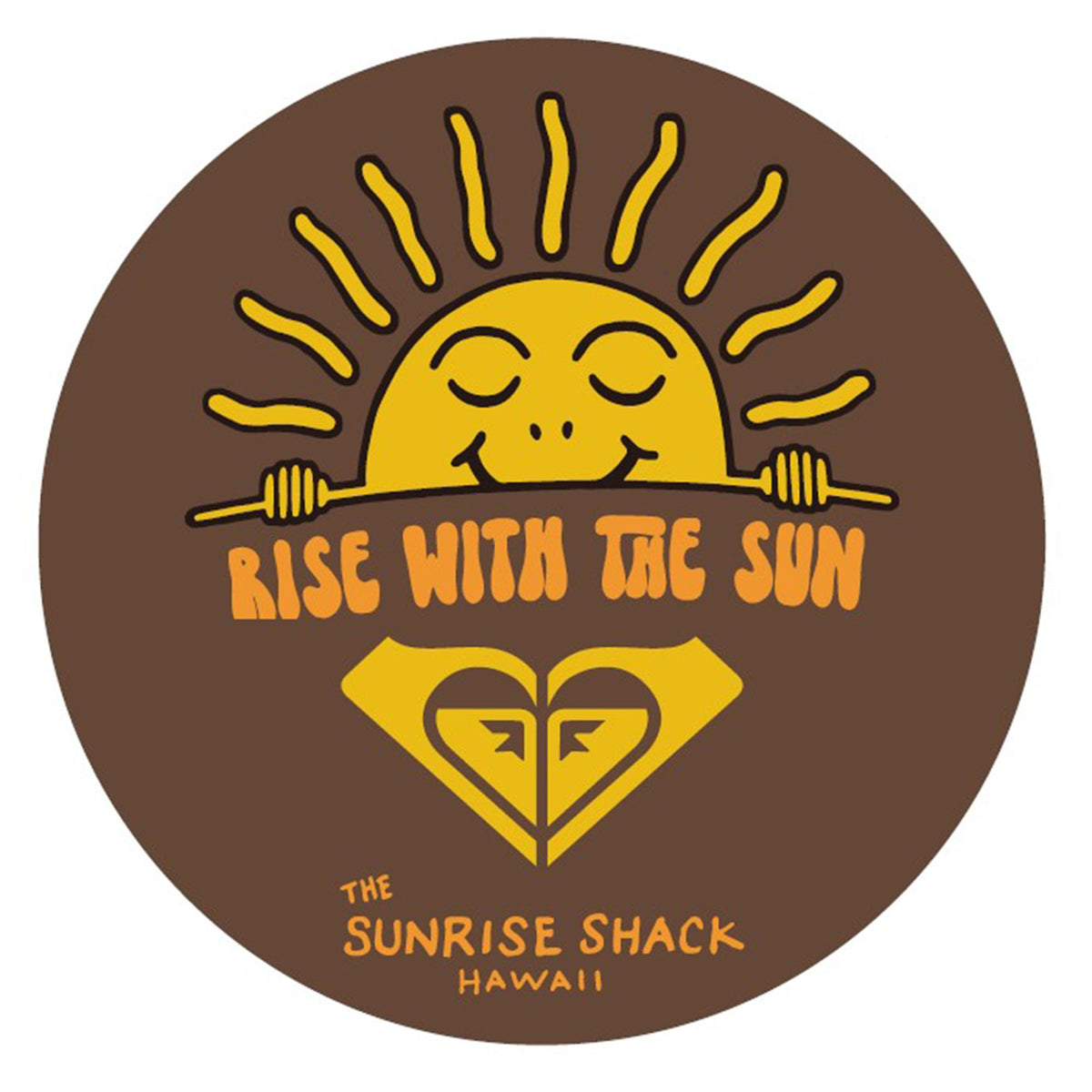 ROXY x SUNRISE SHACK】 STICKER ステッカー ＜2026年夏モデル＞