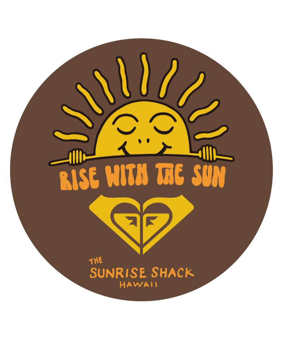 ROXY x SUNRISE SHACK】 STICKER ステッカー ＜2026年夏モデル＞