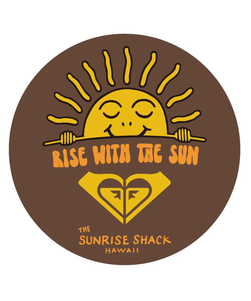 ROXY x SUNRISE SHACK】 STICKER ステッカー ＜2026年夏モデル＞