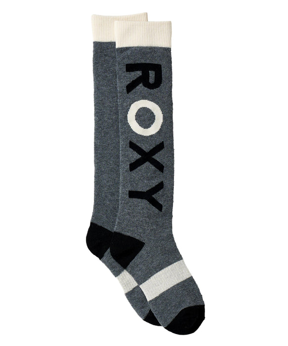 ROXY ウィメンズ MISTY SOCKS ソックス 【26-27SNOWモデル】 GRY0 / F