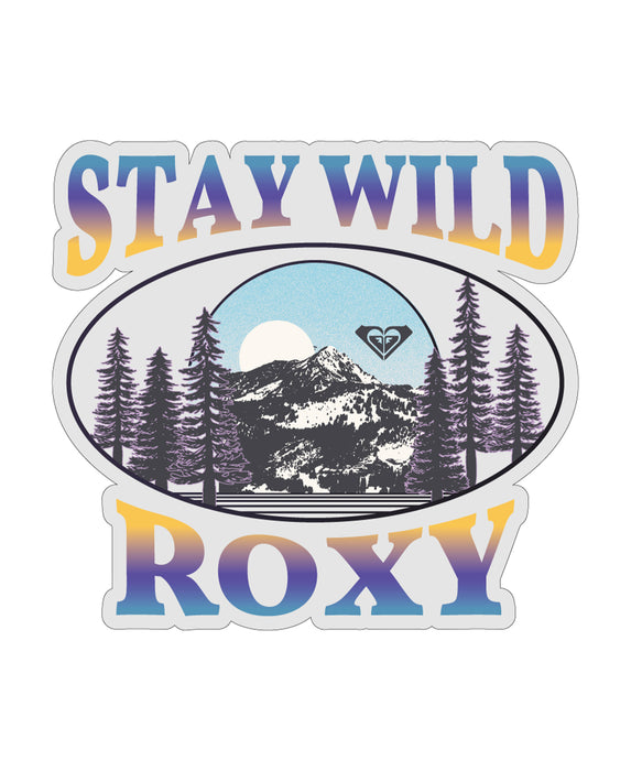 ROXY STAY WITH ROXY STICKER オリジナルミニステッカー 【2026年秋冬モデル】