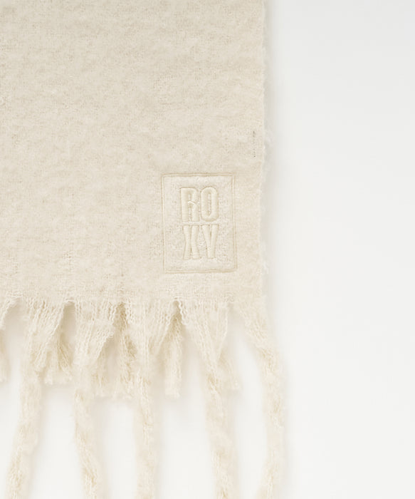 ROXY x NANAHA SHAGGY SCARF フリンジストール マフラー 【2026年秋冬モデル】