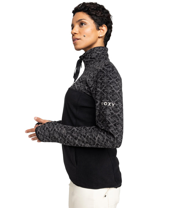 ROXY ウィメンズ SAYNA HALF ZIP スノーウェア 【26-27SNOWモデル】 KVJ5 / L