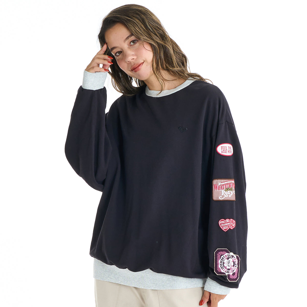OUTLET FAMILY SALE】Roxy SUN BREAK ウィメンズ 長袖Tシャツ &lt
