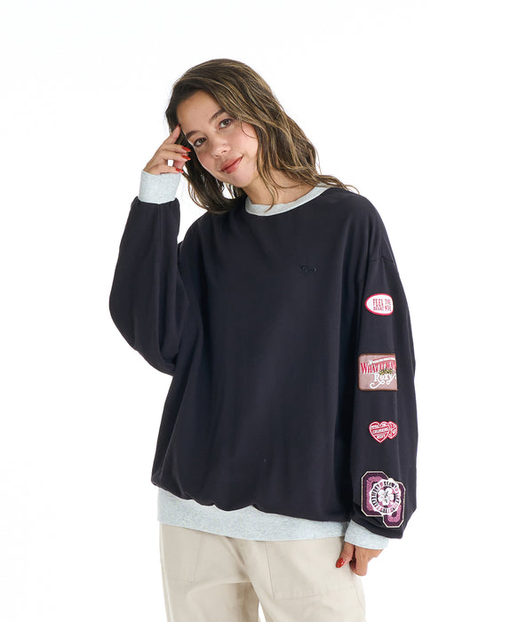 【OUTLET】Roxy SUN BREAK ウィメンズ 長袖Tシャツ <2025FW CRUISERS>