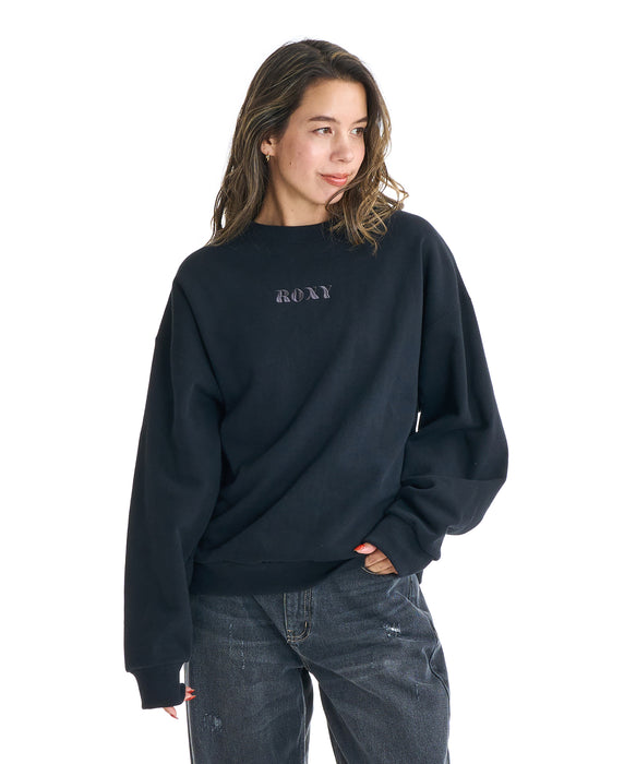 Roxy HIT THE ROAD ウィメンズ オーバーサイズ トップス 長袖