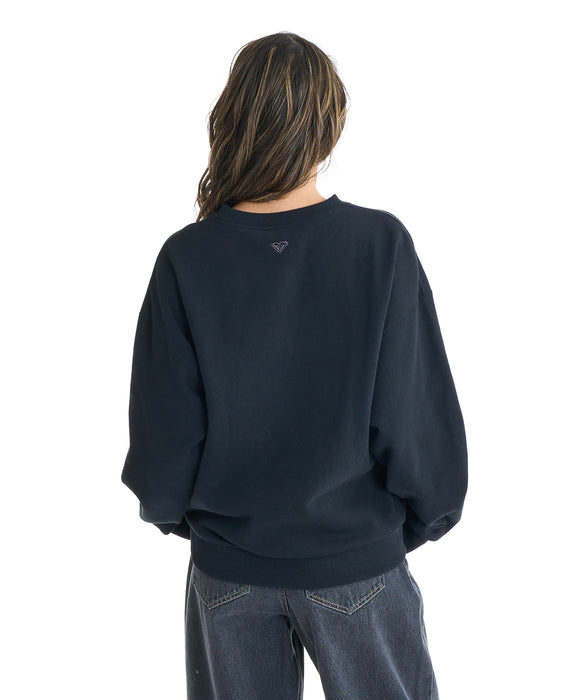 Roxy HIT THE ROAD ウィメンズ オーバーサイズ トップス 長袖