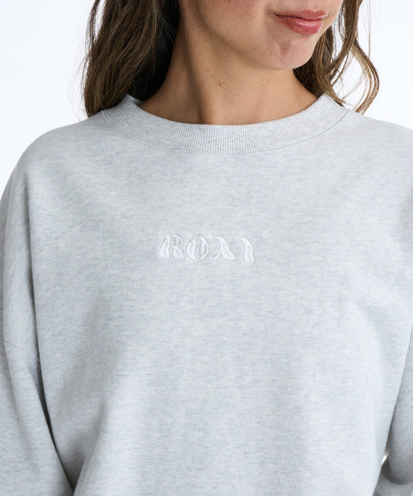 Roxy HIT THE ROAD ウィメンズ オーバーサイズ トップス 長袖