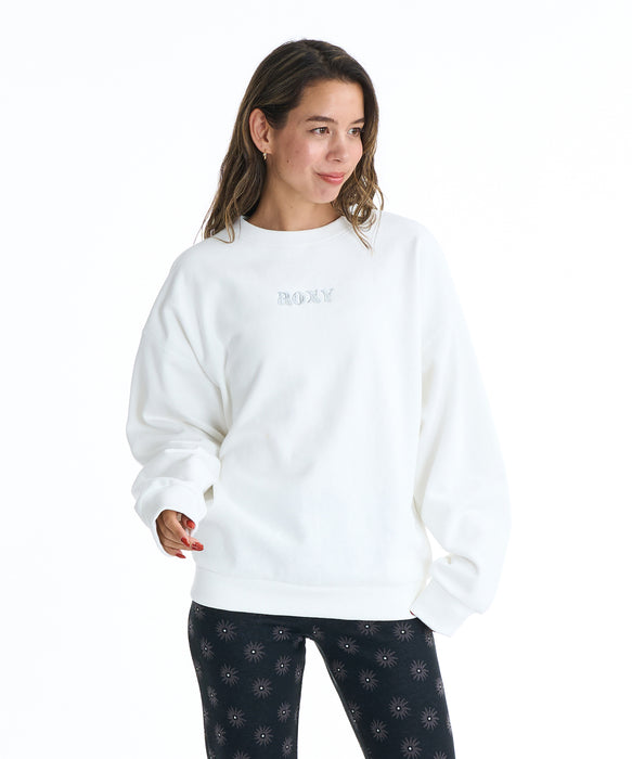 Roxy HIT THE ROAD ウィメンズ オーバーサイズ トップス 長袖