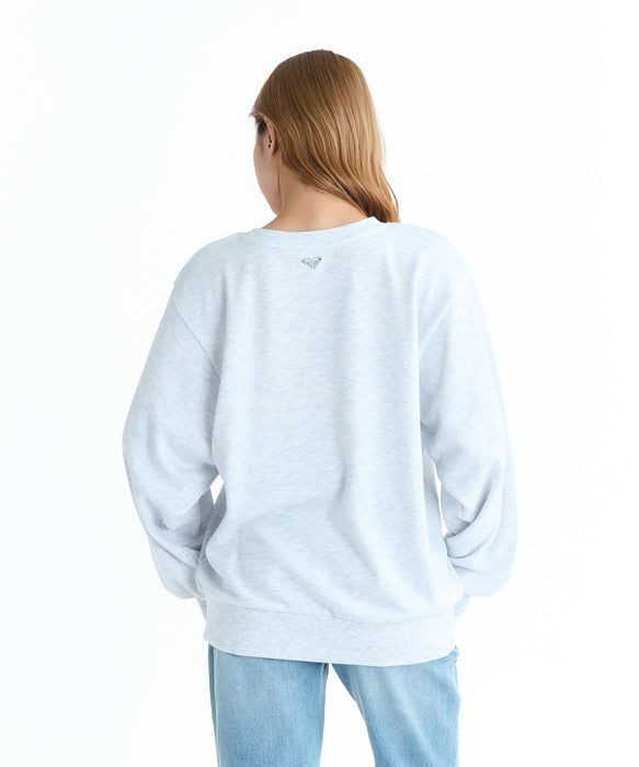 ROXY ウィメンズ ROXY WITH HEART PULLOVER クルーネックスウェット