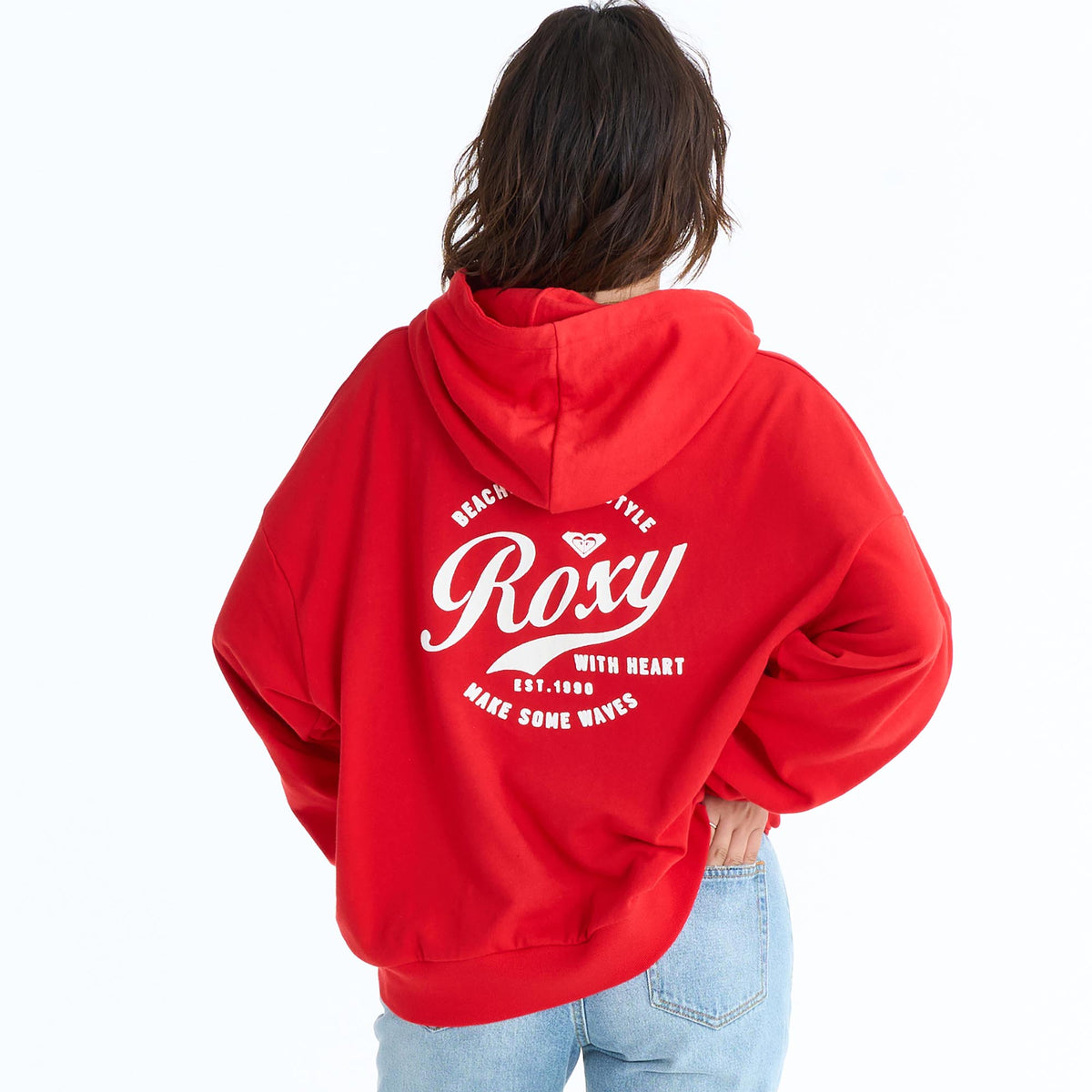 ROXY WITH HEART FOODIE フーディ パーカー バンダナ柄【2026年春夏