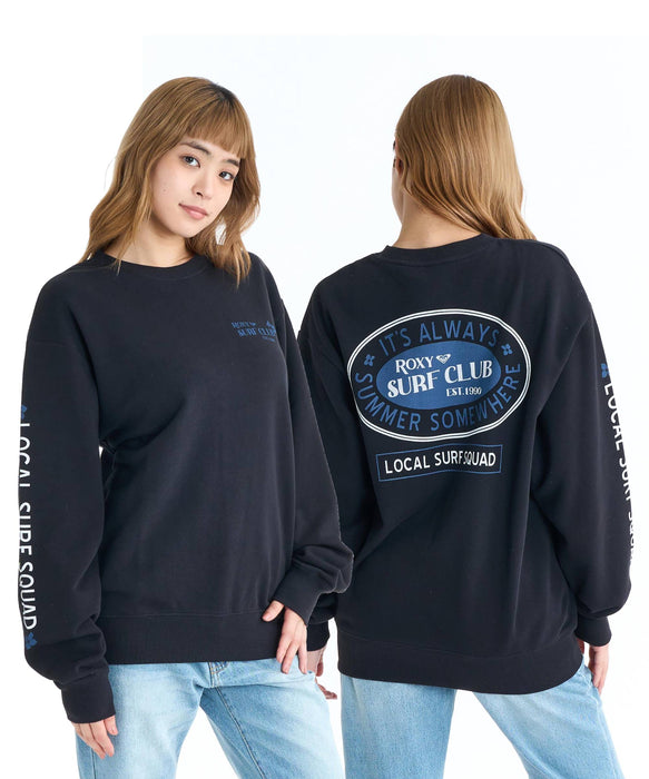 ROXY SURF CLUB トレーナー バックプリント【2026年春夏モデル】
