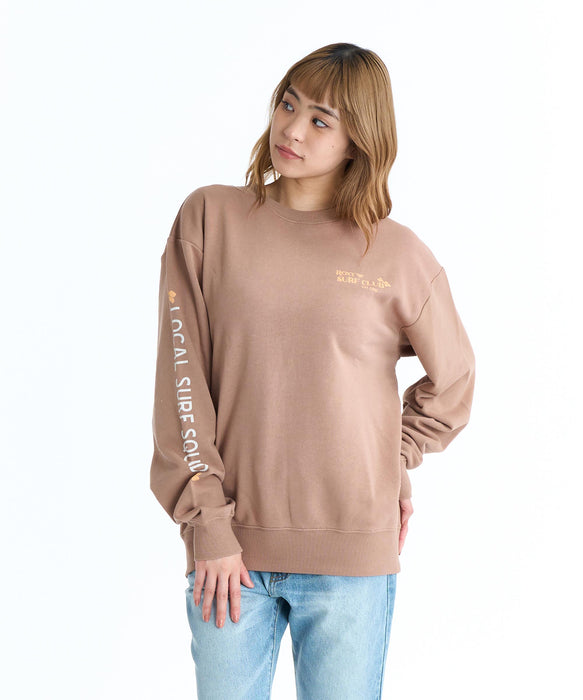 ROXY SURF CLUB トレーナー バックプリント【2026年春夏モデル】