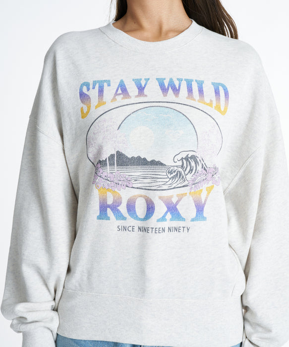 ROXY ウィメンズ STAY WITH ROXY トレーナー 【2026年秋冬モデル】 HER / L