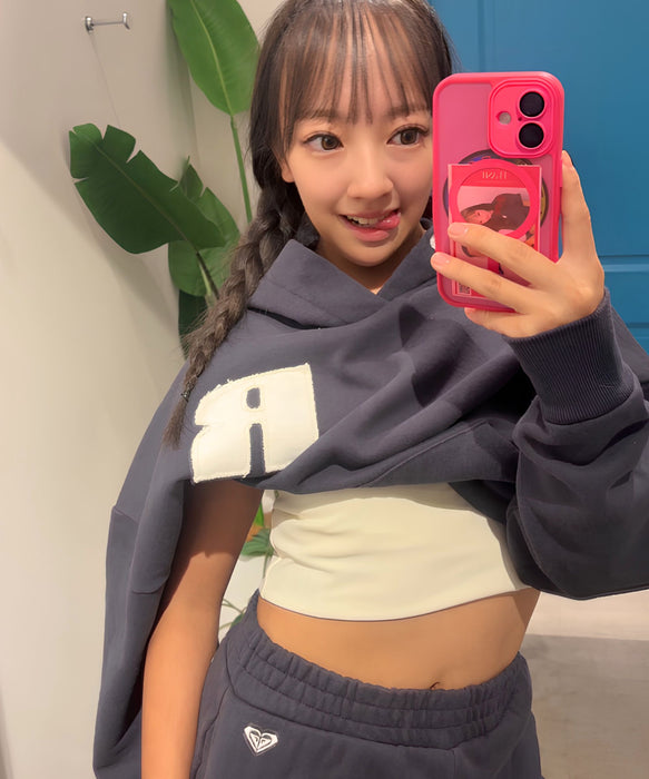 ROXY x NANAHA HOODIE イニシャルフーディ パーカー 【2026年秋冬モデル】
