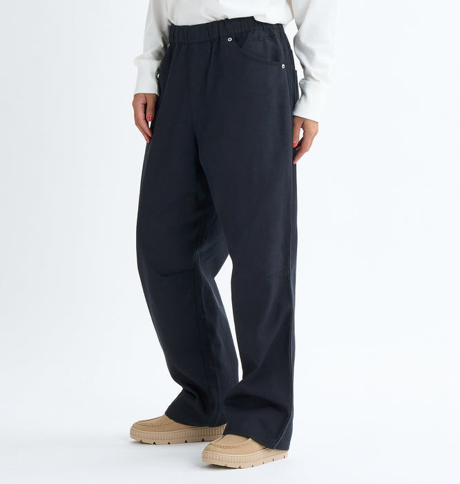 Roxy TAKE IT EASY PANTS ボーイフレンドフィットパンツ