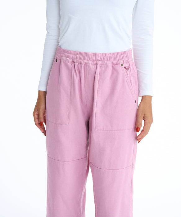 【OUTLET】Roxy IT'S ALL GOOD PANTS ウィメンズ ロングパンツ <2025FW CRUISERS>