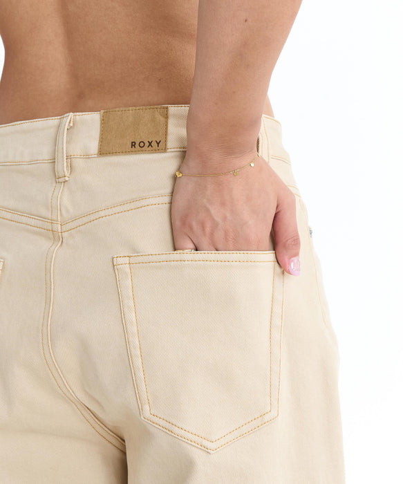 ROXY ウィメンズ SANDY ロングパンツ 【2026年春夏モデル】 BEG / L