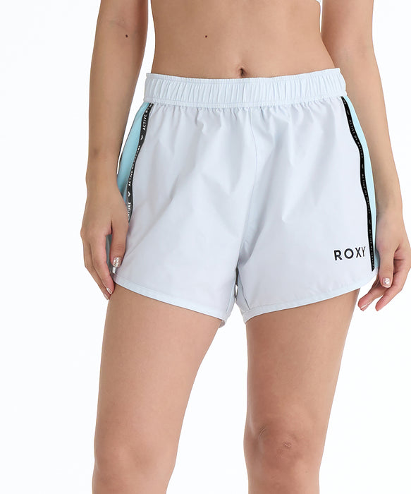 ROXY ウィメンズ FITNESS BLOOM BRIGHT SHORTS ショートパンツ 【2026年春夏モデル】 LGY / L