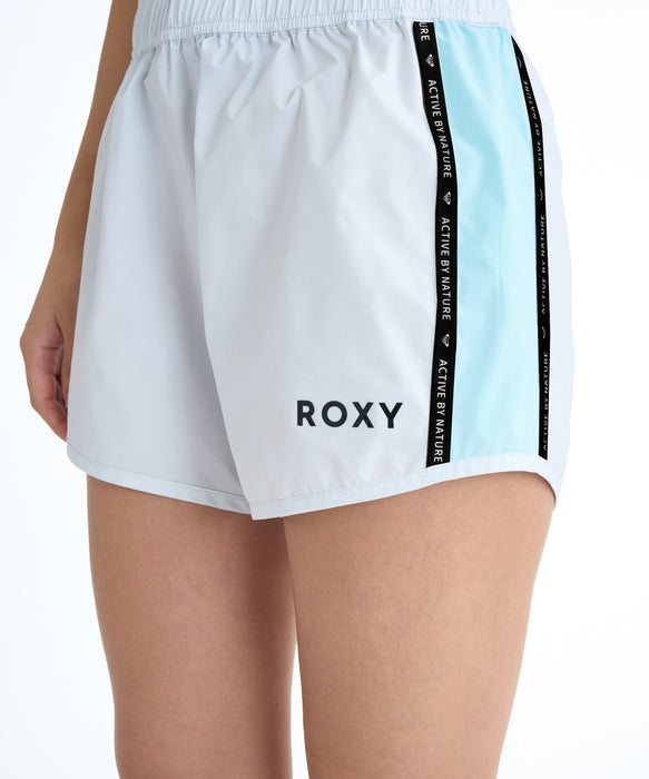 ROXY ウィメンズ FITNESS BLOOM BRIGHT SHORTS ショートパンツ 【2026年春夏モデル】 LGY / L