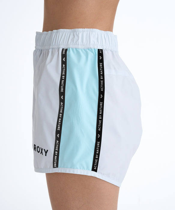 ROXY ウィメンズ FITNESS BLOOM BRIGHT SHORTS ショートパンツ 【2026年春夏モデル】 LGY / L